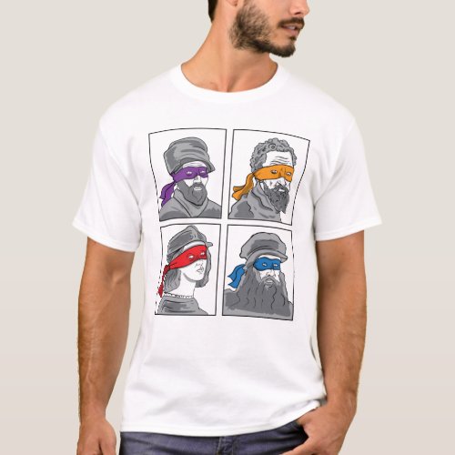 Leonardo Donatello Raphael Michelangelo Gift T_Shirt