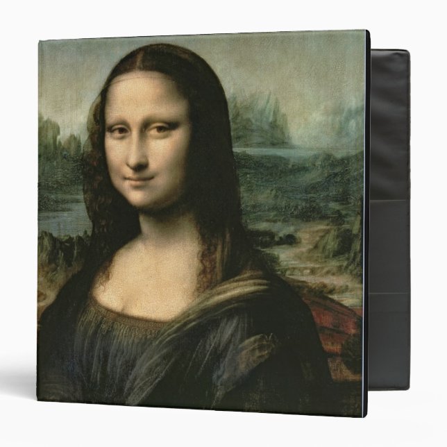 Leonardo Vinci | Mona Lisa, c.1503-6 Binder (Front/Inside)