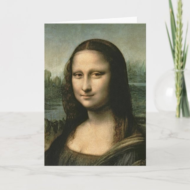 Leonardo Vinci | Mona Lisa, c.1503-6 Card (Front)