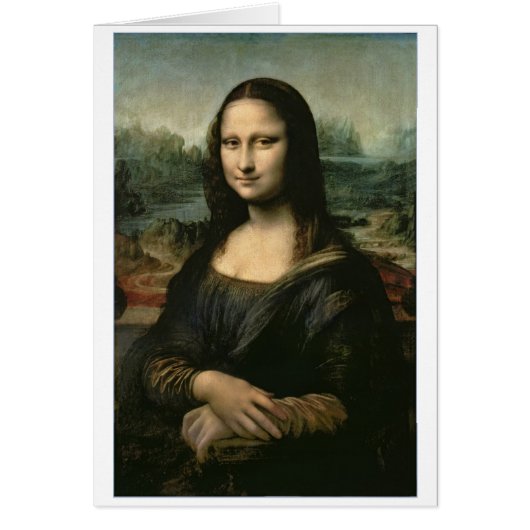 Leonardo Vinci | Mona Lisa, c.1503-6 Cards (Front)