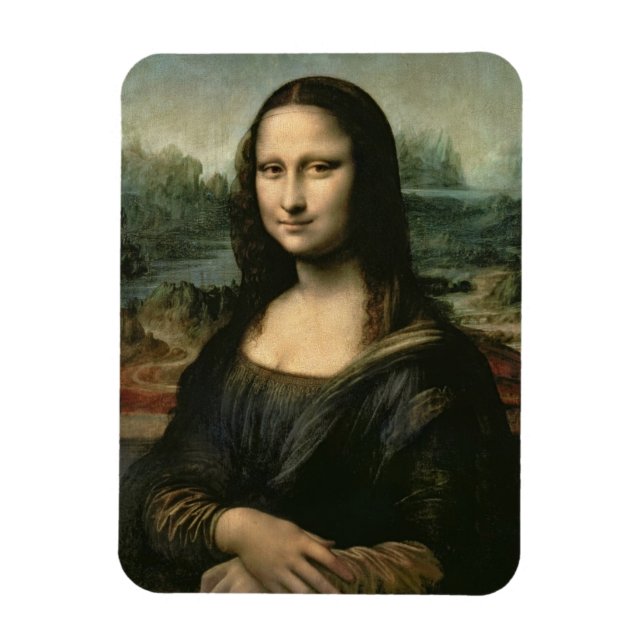 Leonardo Vinci | Mona Lisa, c.1503-6 Magnet (Vertical)