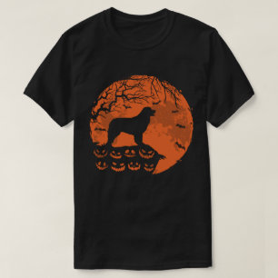 Leonberger And Moon Halloween Dog Lover Gift T-Shirt