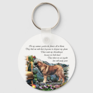Leonberger Art Gifts Keychain