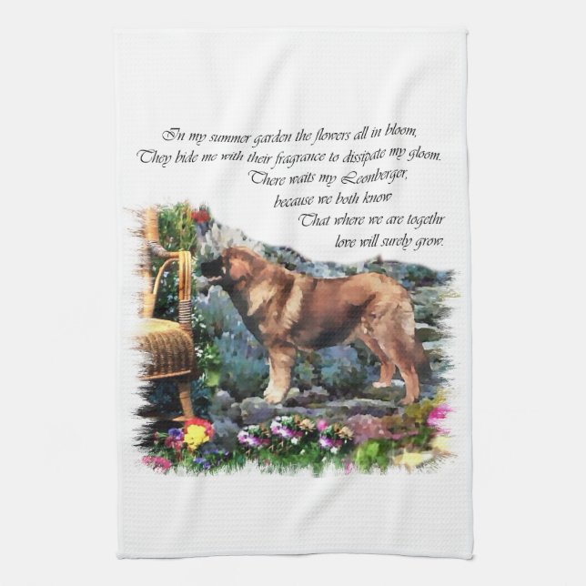 Leonberger Art Gifts Towel (Vertical)