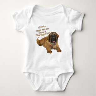 Leonberger Baby Bodysuit