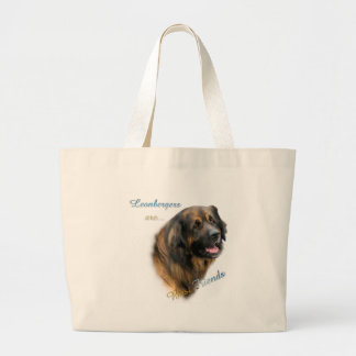 Leonberger Best Friend 2 Large Tote Bag