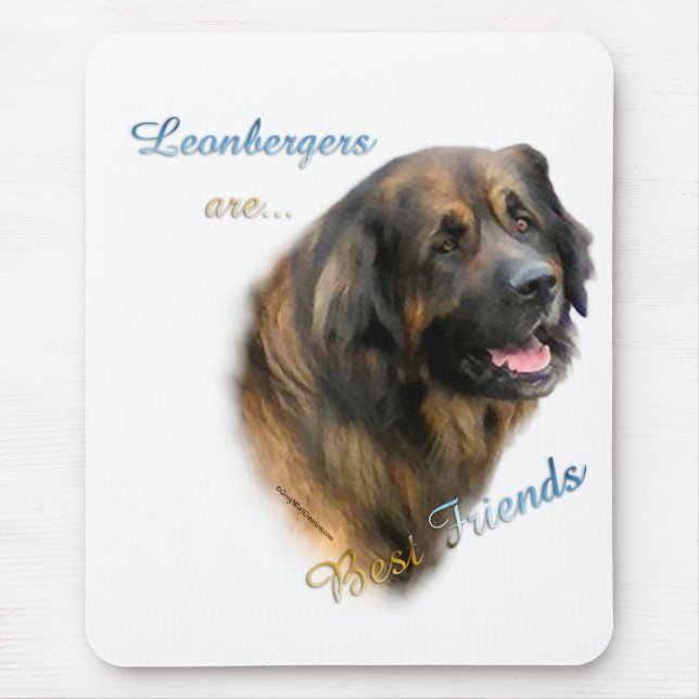 Leonberger Best Friend 2 Mouse Pad (Front)