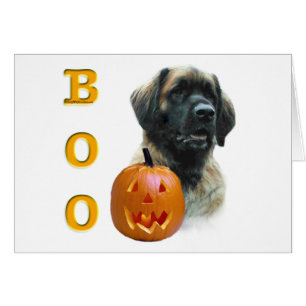 Leonberger Boo Cards