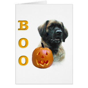 Leonberger Boo Cards
