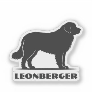 Leonberger breed sticker