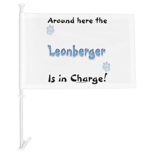 Leonberger Charge Car Flag (Front)