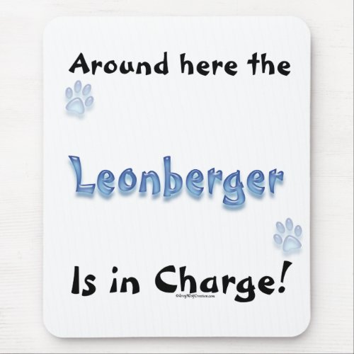 Leonberger Charge Mouse Pad