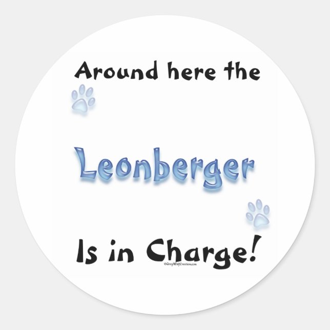 Leonberger Charge - Sticker (Front)