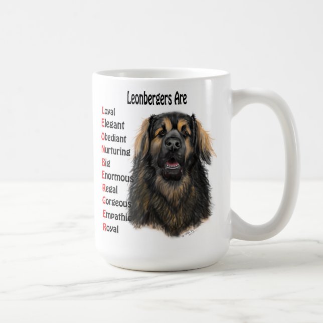 Leonberger Coffee Mug (Right)