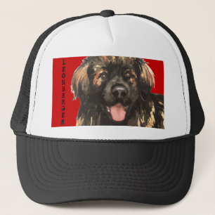 Leonberger Color Block Trucker Hat