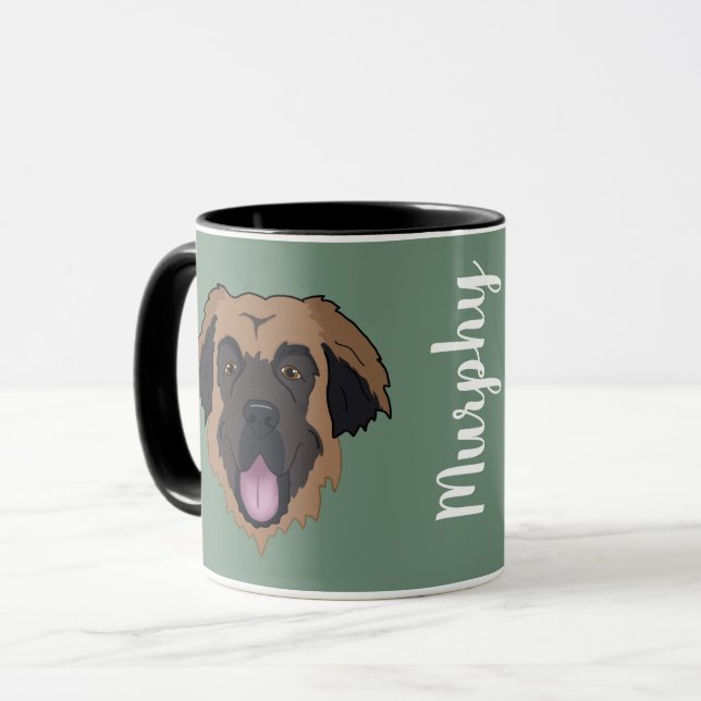  Leonberger Customizable Mug (Front Left)