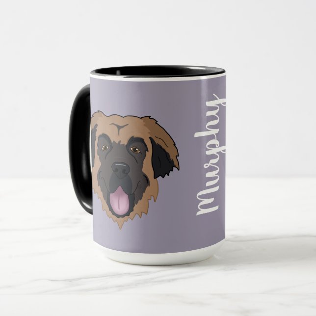  Leonberger Customizable Mug (Front Left)