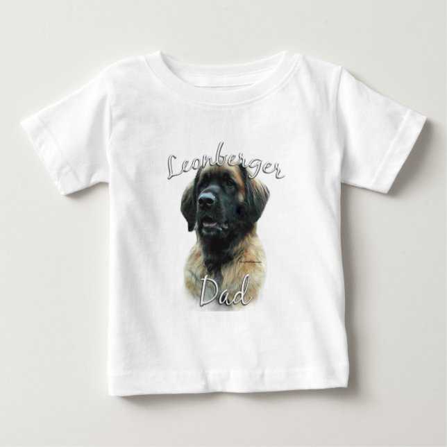 Leonberger Dad 2 Baby T-Shirt (Front)