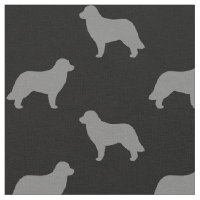 Leonberger Dog Breed Silhouettes Patterned