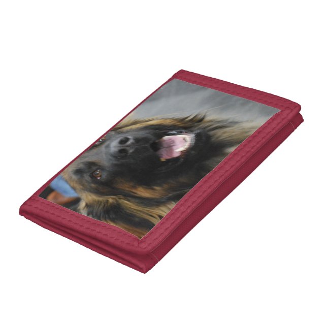 Leonberger Dog Tri-fold Wallet (Bottom)
