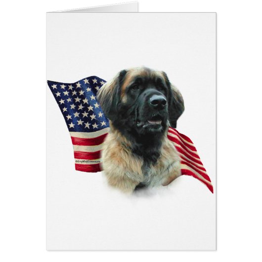 Leonberger Flag Cards (Front)