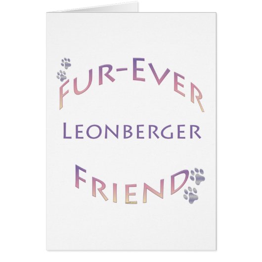 Leonberger Furever Cards (Front)