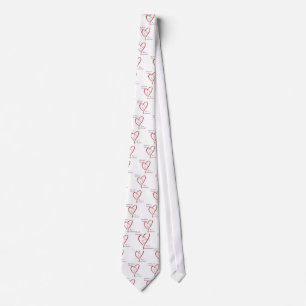 Leonberger Heart Belongs Neck Tie