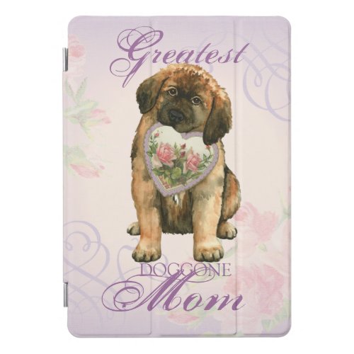 Leonberger Heart Mom iPad Pro Cover