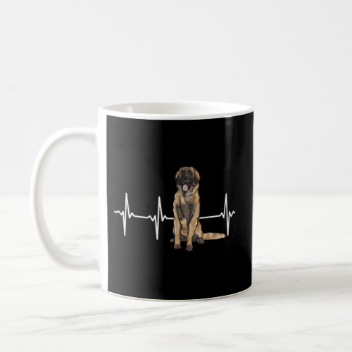 Leonberger Heartbeat Dog Coffee Mug