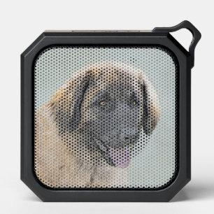 Leonberger Painting - Cute Original Dog Art Bluetooth Speaker