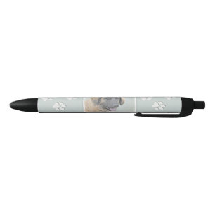 Leonberger Painting - Cute Original Dog Art Pen