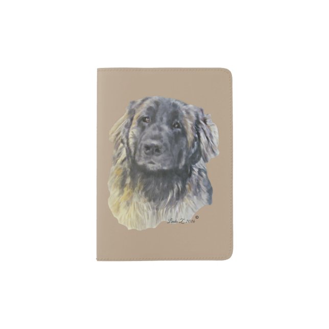 Leonberger Passport Holder (Front)