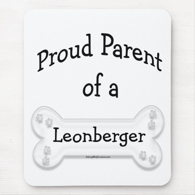 Leonberger Proud Parent Mouse Pad (Front)