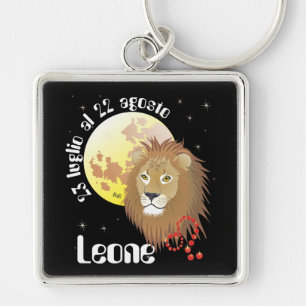 Leone 23 luglio al 22 agosto Portachiavi Keychain