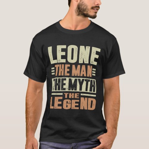 Leone The Man The Myth T_Shirt