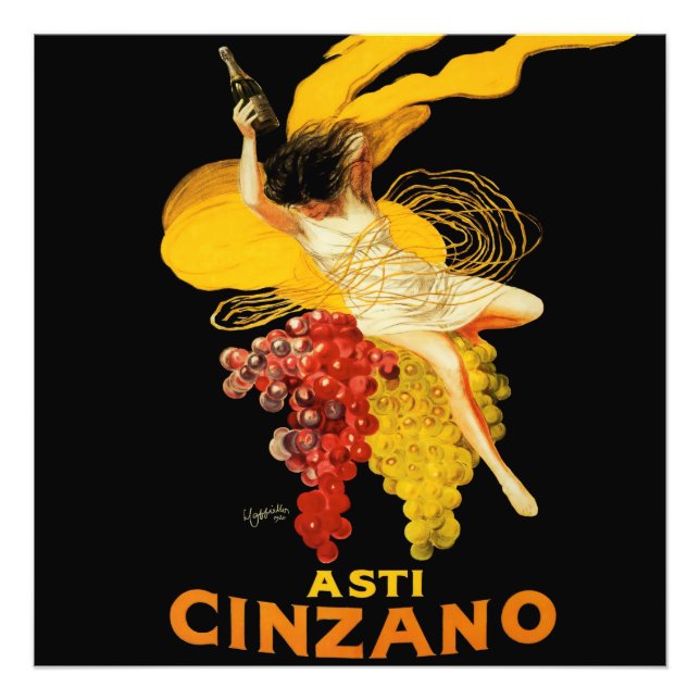 Leonetto Cappiello Cinzano Cocktail Advertising Photo Print (Front)
