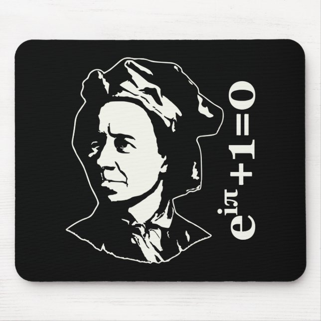 Leonhard Euler Mouse Pad (Front)