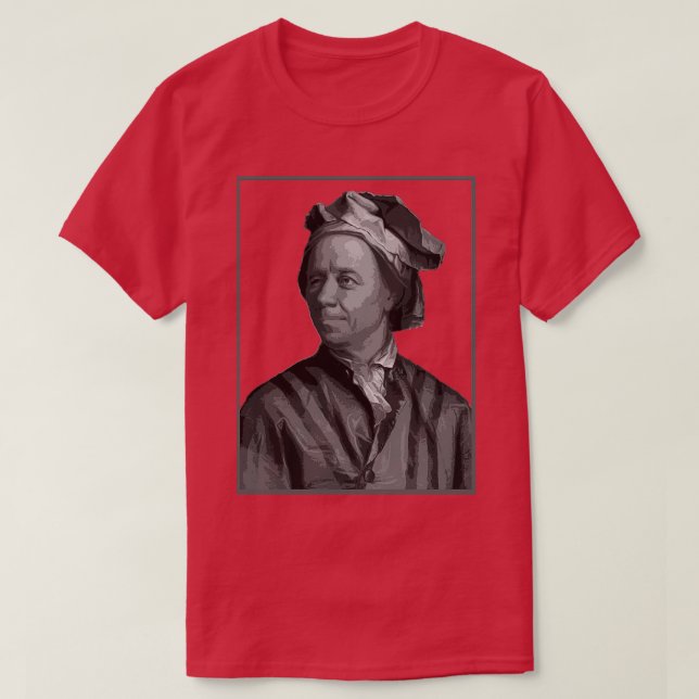 Leonhard Euler T-Shirt (Design Front)