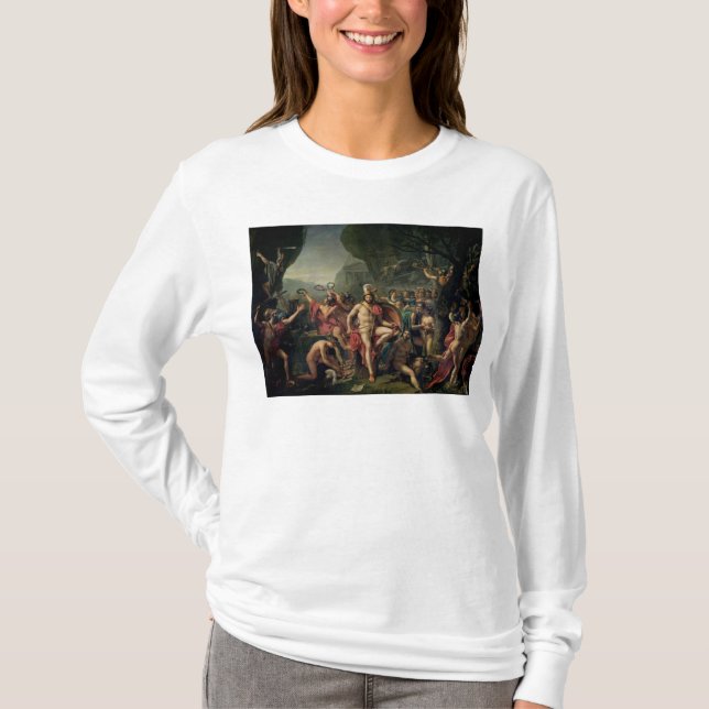 Leonidas at Thermopylae, 480 BC, 1814 T-Shirt (Front)