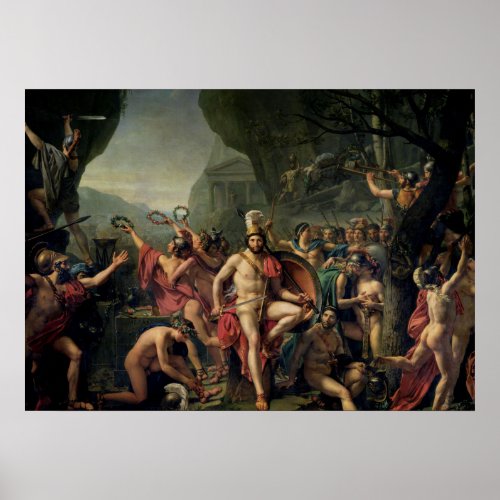 Leonidas at Thermopylae Poster