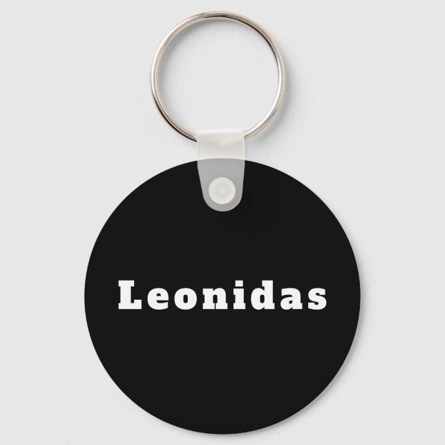 Leonidas Keychain (Front)