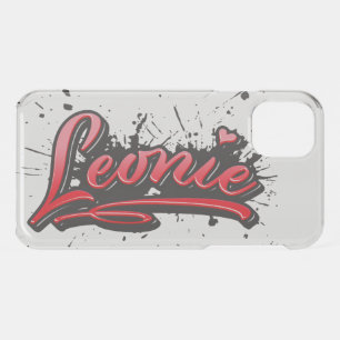 Leonie red Heart Graffiti Case iPhone 11 (or other