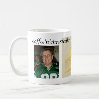 Leon's cheesecake club coffee mug