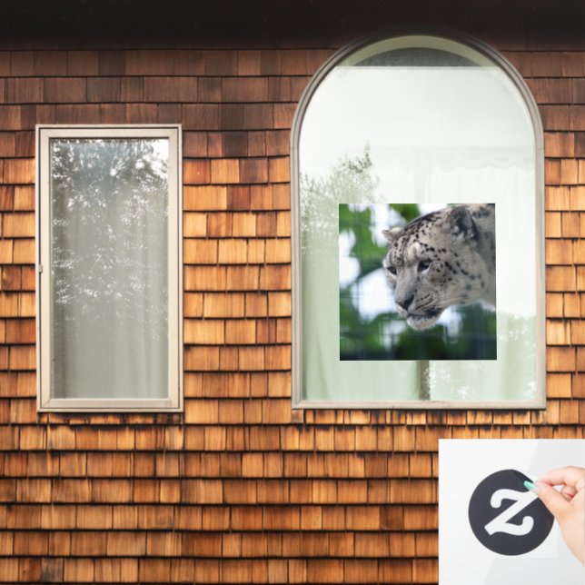 Leopard 003 window cling (Home Window)