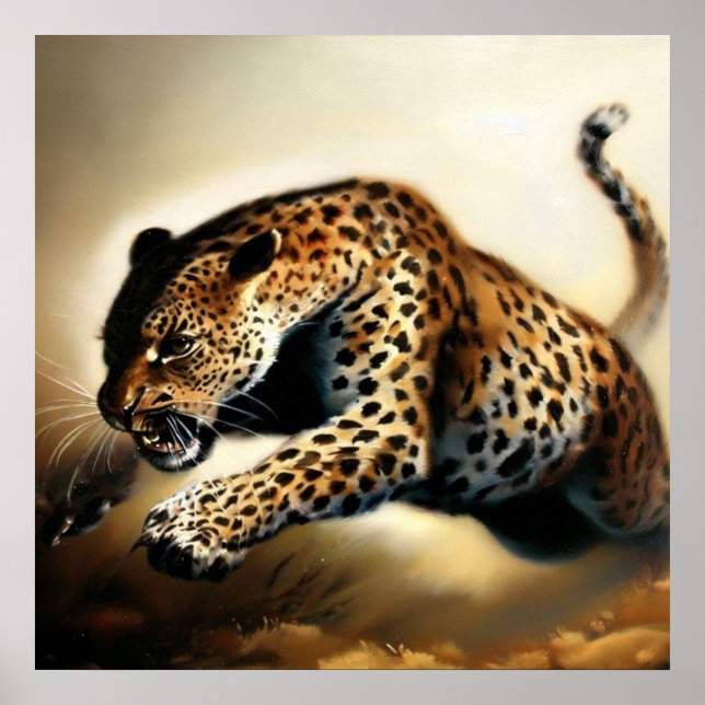 Leopard (12) Wild Cat  Poster (Front)
