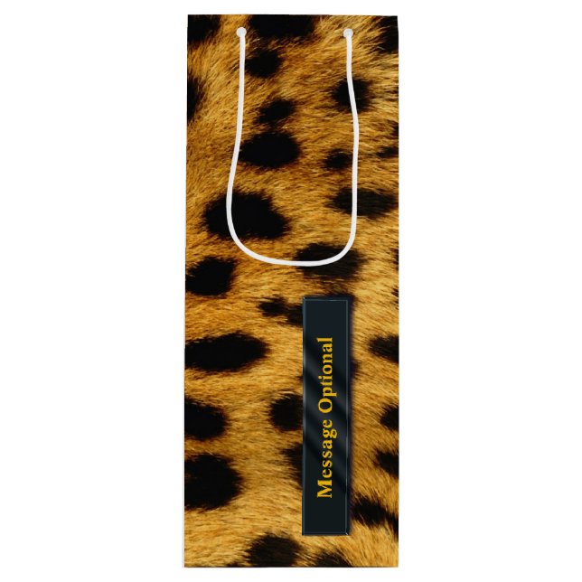 Leopard 2 Options Wine Gift Bag (Front)