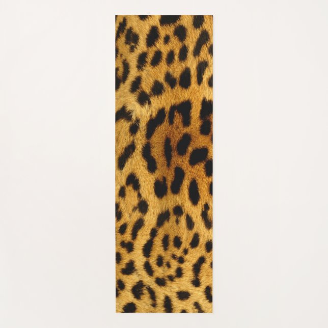 Leopard 2 yoga mat (Front)