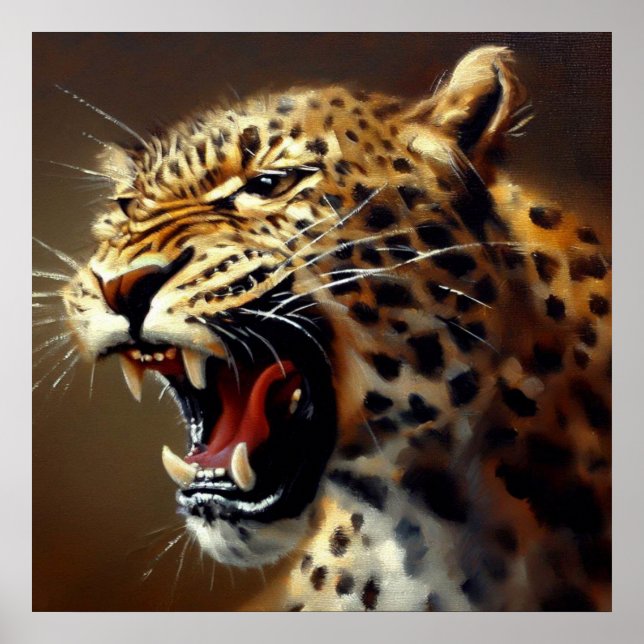 Leopard (5) Wild Cat  Poster (Front)
