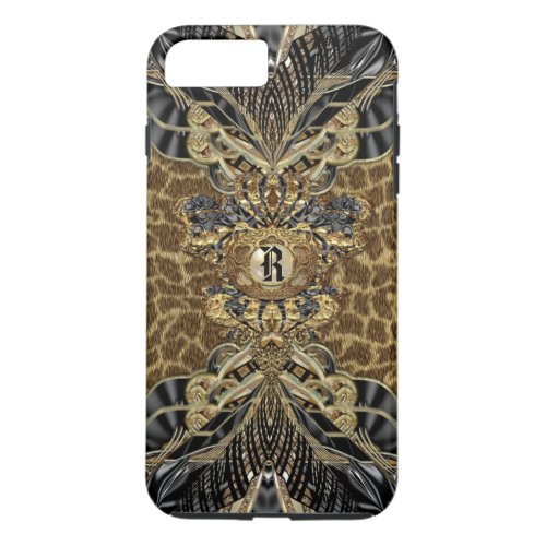 Leopard 66s Wild Side Elegant Monogram Plus iPhone 8 Plus7 Plus Case