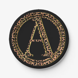 leopard A Paper Plates